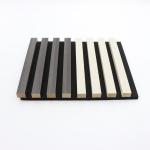 MDF Sound-Absorbing Acoustic Wooden Wall Slat Panel Fluted Material for sale