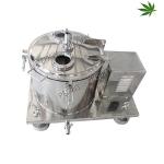 Low Temperature Jacketed Basket Centrifuge Stainless Steel Ethanol Extraction Machine for sale
