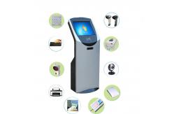 China 22 Inch Interactive Digital Signage , Hotel Self Service Kiosk With RFID Card Reader supplier