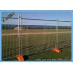 Hot Dipped Galvanized Temporary Mesh Fencing 60x150mm Mesh Size