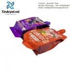 Customized Bags Leakproof Aluminum Foil Stand Up Food Pouches For Liquid Water With Spout Packaging for sale