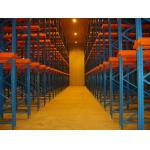 Easy To Install Drive Through Pallet Racking with Powder Coated Surface Treatment for sale
