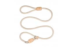 China Mesh Dog Leash Training Dog P Chain Flush Adjustable Dog Leash supplier