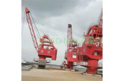 China Stationary Port 25t 20m Fixed Lattice Boom Marine Cranes supplier