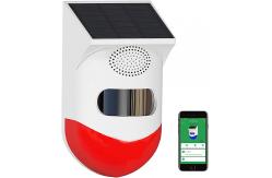 China Wifi Home Security Solar Powered House Alarm Wireless Burglar Intruder Alarm supplier