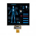 High Brightness LCD Panel 1000 Nits 7.6-Inch IPS Square TFT LCD Display 800x800 Dots With MIPI Interface for sale