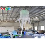 1.5*2.5m Inflatable Hanging Jellyfish With LED Light For Night Club Decoration for sale