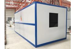 China Prefabricated Folding Container House Foldable Mobile Container House supplier