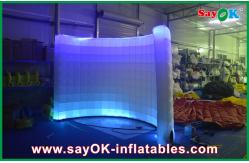 China Inflatable Led Photo Booth Exhibition Instant Photo Booth With Internal Fan Partition Use supplier