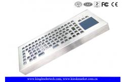 China 86Keys Industrial Desktop Keyboard Water-proof With Touchpad supplier
