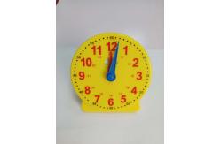 China Children Learning Clock Injection Molding Part  Completed Unit With Two Pointers supplier