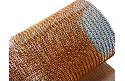 China 2500mm Width Copper Laminated Wire Mesh For Architectural Art Glass Partition supplier