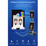 Contactless Body Temperature Screening Kiosk with Epidemic Prevention Fever Alert