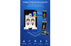 China Contactless Body Temperature Screening Kiosk with Epidemic Prevention Fever Alert supplier