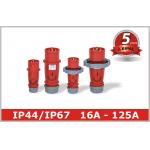 Single Phase Inverter Industrial Power Plug Sockets 380V 415V 3P+E 3P+N+E for sale