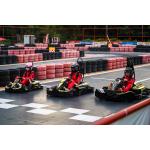 Kids Electric Go Kart with 4 Wheels , Single Hydraulic Disc Brake Pedal Go Kart for sale