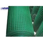 Dark Green Welded Mesh Fencing Galvanised Steel Mesh Panels For Chicken Cage for sale