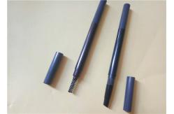 China Plastic Automatic Fine Brown Eyebrow Pencil With Brush ISO Certification supplier