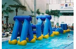 China Inflatable Obstacle Challenge Course, Inflatable Water Sports For Adults supplier