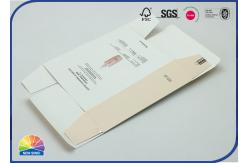 China Stamping Logo Cleansing Foam Packing Folding Box Reverse Uv Coating supplier