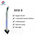 Stable 1.3m DC12V Face Recognition Temperature Kiosk Cold Rolled Sheet