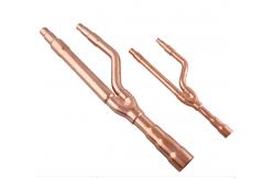 China High Durability Heat Exchanger Components of Branch Copper Pipe supplier