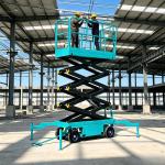 Mobile Electric Scissor Lift Platform 4m - 10m Height 500kg Man Lifter for sale