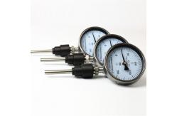 China Back Install Bimetal Temperature Gauge WSS Water Thermometer supplier