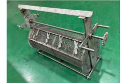 China 8mm Hole Continental Barrel Plating , Plating Line Equipment For Degreasing supplier