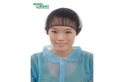 China Disposable Nylon Bouffant Hair Net With Elastic supplier
