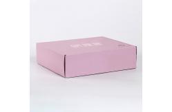 China E Flute Corrugated Mailing Boxes 66% Recycled Material For Clothes supplier