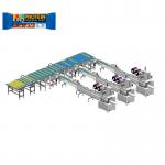 Full automatic flow wrap food sorting and packing line for sale