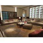 Contemporary High End Design Wide Seat European Leather Sofa for sale