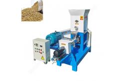 China Diesel Engine Floating Fish Feed Extruder Machine Manual Fish Feed Pellet Machine supplier