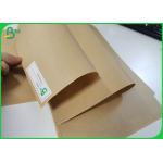 Safeness 50g  60g Uncoated Food Brown Kraft Paper For Disposable Fast Food Bag for sale