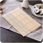 Durable Natural Color 27cm Bamboo Rolling Mat for sale