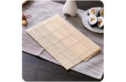 China Durable Natural Color 27cm Bamboo Rolling Mat supplier
