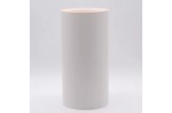 China 1Mil Matte White Permanent Adhesive Polyimide Materials With Glassine supplier