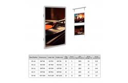 China BD-A4 Crystal LED Light Box for Replaceable Posters supplier
