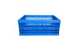 China Plastic Collapsible Plastic Containers For Vegetable Fruit Crates Standard Size supplier
