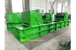 China Heavy Duty Pipe Welding Rollers Stands With Bolt Adjustment Conventional Rotator supplier