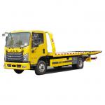 Customized 4X2 JAC 10 Tons Tow Trucks Wrecker Truck Flat Bed Truck for Road Rescue for sale