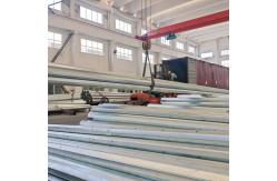 China 13.8KV Electric Metal Utility Pole With 500kg Design Loading supplier