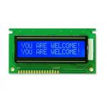 Transmissive Gray Mode STN LCD Display 16 X 2 Lcd Monitor Module With 1 / 16 Duty for sale