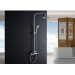 Copper Round Tube Waterfall Shower System , Bathroom Shower Set Precise ROVATE for sale