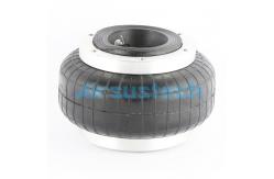 China Replace W01-358-0112 Firestone Air Bags Single Convolution Rubber With Flange Ring supplier