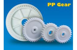 China White Diameter 520mm Inner Hole 90mm PP Gear For Electroplating Barrel supplier