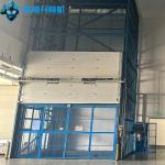 10m Blue Warehouse Elevator Lift 20000kgs Warehouse Goods Lift Self Customized for sale