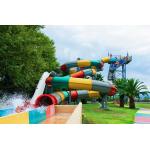OEM Commercial Garden Play Center Water Games Fiberglass Slide For Children for sale