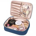 Multifunction Polyester Portable Toiletry Bag For Women for sale